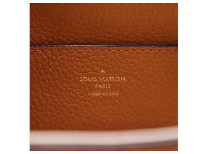 Bolsa de Ombro Pont Neuf Soft MM em Couro de Bezerro Louis Vuitton Marrom Cru Caramelo - vista 11