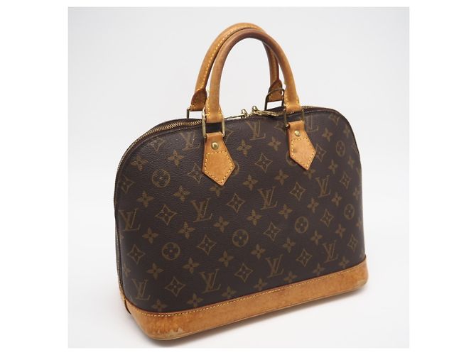 Bolsa de mão Alma PM Monograma Louis Vuitton Marrom - vista 2