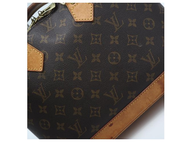 Bolsa de mão Alma PM Monograma Louis Vuitton Marrom - vista 4