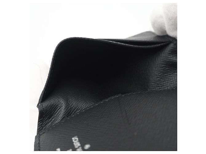 Organizer Louis Vuitton Graphite Card Case N60431 Black - view 11