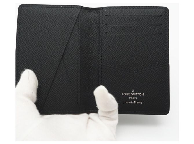 Organizer Louis Vuitton Graphite Card Case N60431 Black - view 9