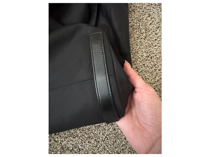 Burberry Borsa tote extra large in econyl Nero - vista 4