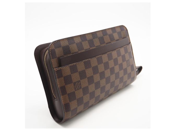 Borsa Clutch St. Louis Monogram Louis Vuitton Marrone Monogramma - vista 2