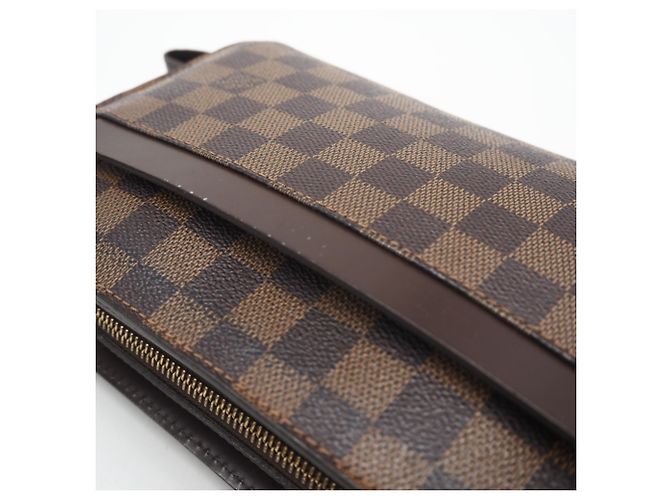 Borsa Clutch St. Louis Monogram Louis Vuitton Marrone Monogramma - vista 4