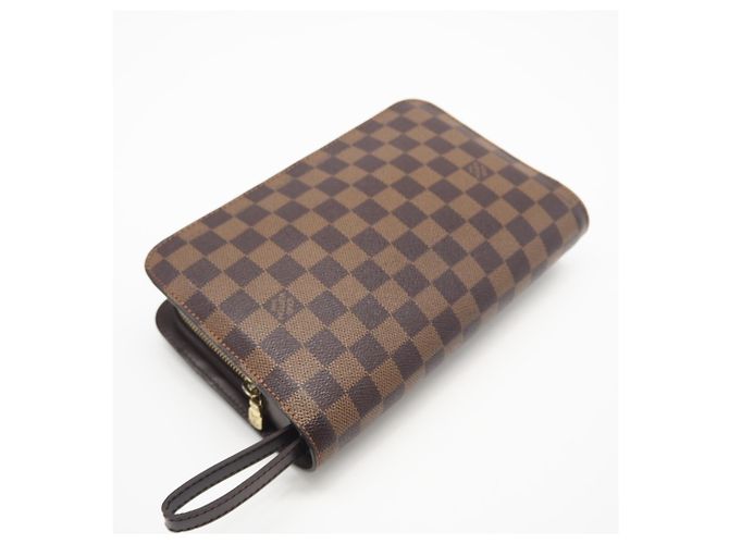 Borsa Clutch St. Louis Monogram Louis Vuitton Marrone Monogramma - vista 6