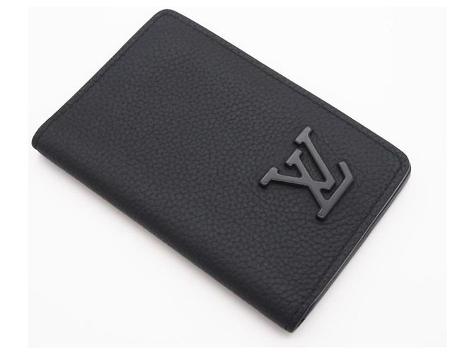 Organizer Louis Vuitton Aerogramme Card Case Black - view 3
