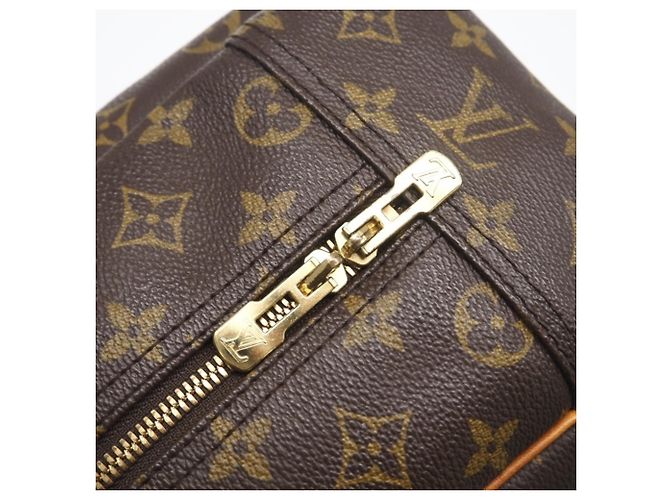 Borsa Deauville Monogram Louis Vuitton Marrone - vista 10