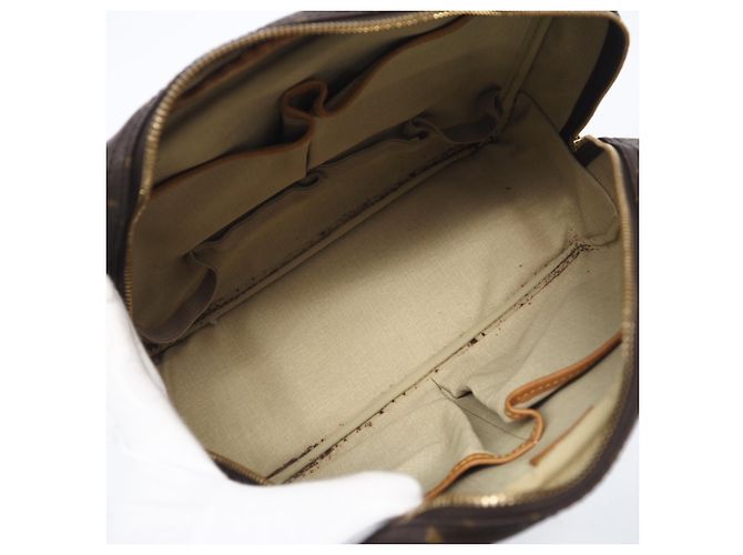 Borsa Deauville Monogram Louis Vuitton Marrone - vista 11