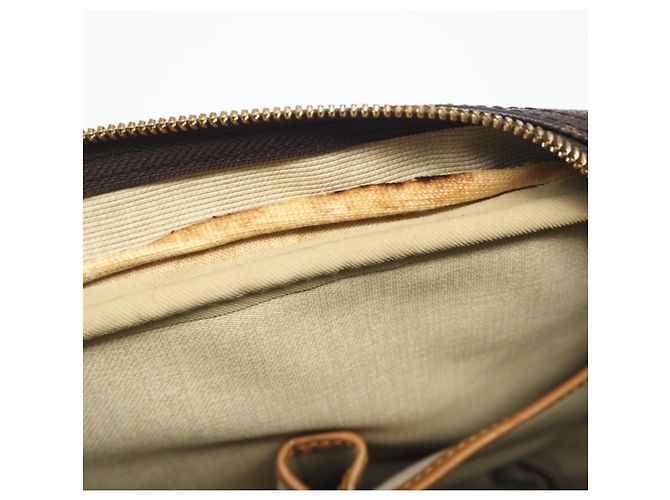 Borsa Deauville Monogram Louis Vuitton Marrone - vista 12