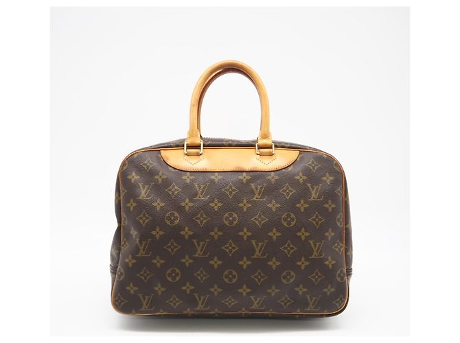 Borsa Deauville Monogram Louis Vuitton Marrone - vista 3