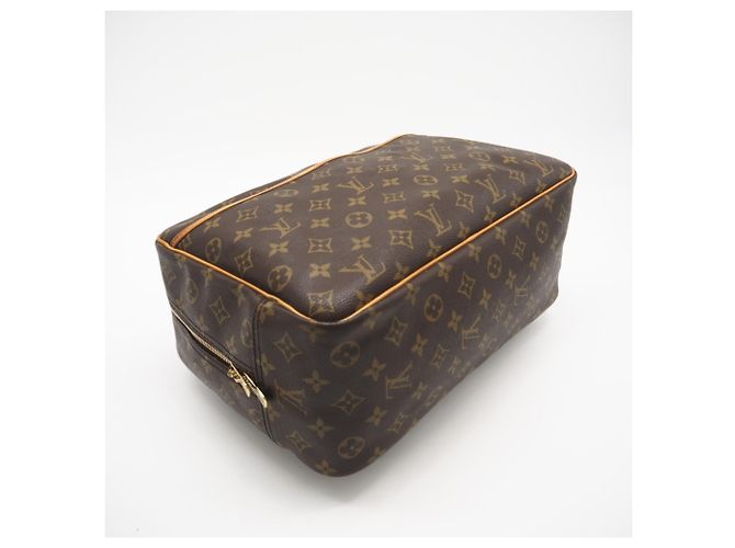 Borsa Deauville Monogram Louis Vuitton Marrone - vista 5