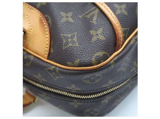 Borsa Deauville Monogram Louis Vuitton Marrone - vista 9