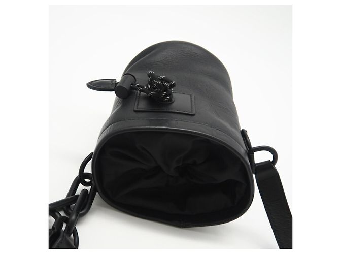 Borsa a Spalla Nano Shadow Chalk Louis Vuitton Nero - vista 7
