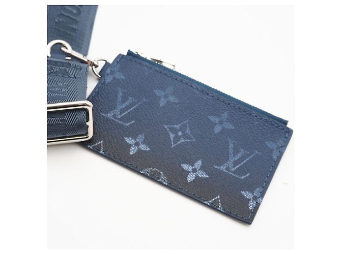 Borsa a Spalla Gaston Monogram Gradient Louis Vuitton Blu Blu navy - vista 3