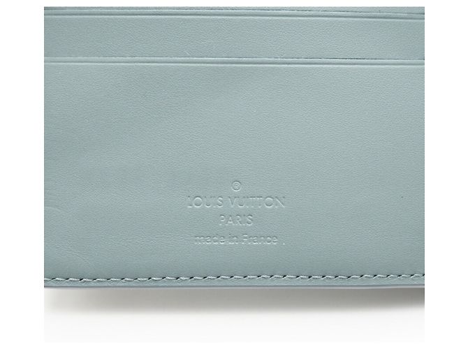 Cartera Múltiple Taurillon Louis Vuitton Castaño Verde claro - vista 12