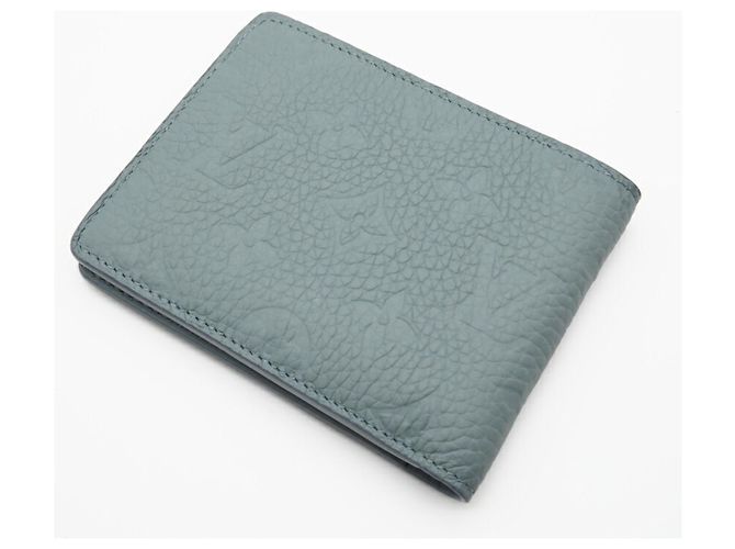 Cartera Múltiple Taurillon Louis Vuitton Castaño Verde claro - vista 4