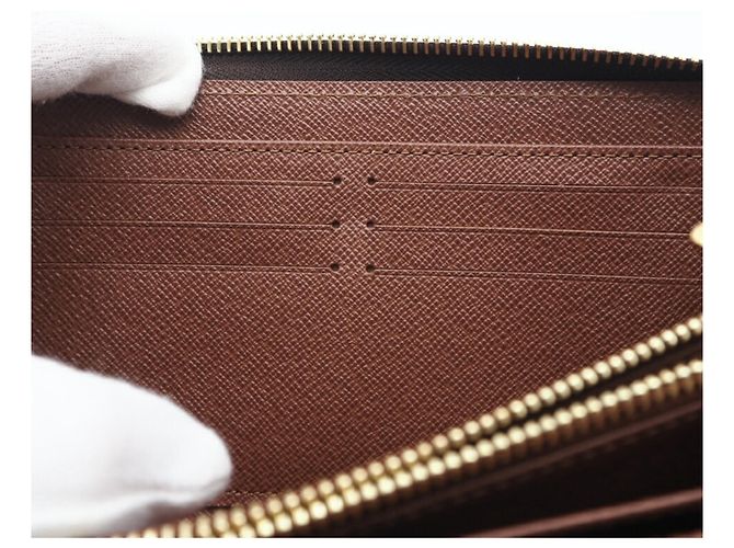 Cartera Zippy Monogram Louis Vuitton Castaño - vista 10
