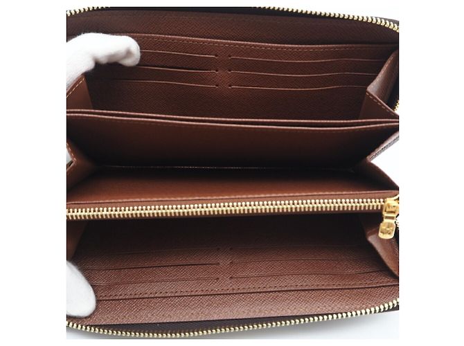 Cartera Zippy Monogram Louis Vuitton Castaño - vista 8