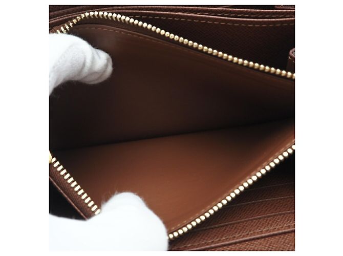 Cartera Zippy Monogram Louis Vuitton Castaño - vista 9