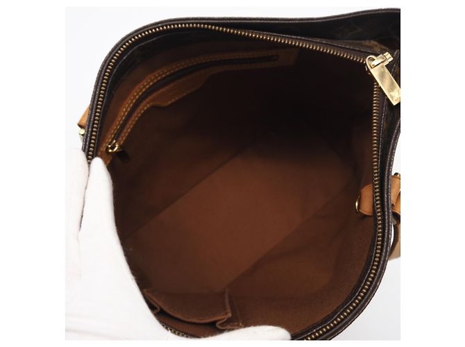 Borsa a mano Cabas Piano Monogram Louis Vuitton Marrone - vista 11