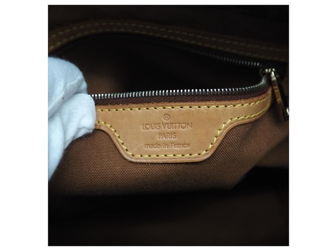 Borsa a mano Cabas Piano Monogram Louis Vuitton Marrone - vista 13