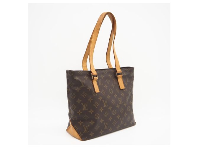 Borsa a mano Cabas Piano Monogram Louis Vuitton Marrone - vista 2