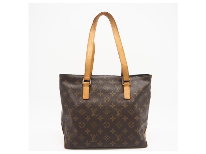 Borsa a mano Cabas Piano Monogram Louis Vuitton Marrone - vista 3