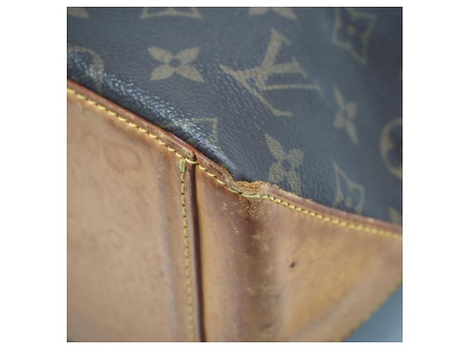 Borsa a mano Cabas Piano Monogram Louis Vuitton Marrone - vista 9