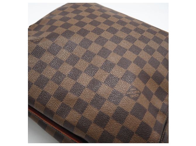 Borsa a Spalla Louis Vuitton Damier Naviglio N45255 Marrone - vista 4