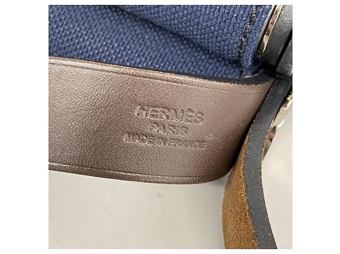 Cabag Borsa Tote Elan PM di Hermès Blu navy - vista 5