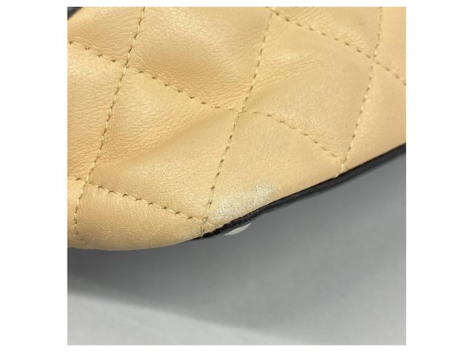 Chanel Cambon Tote Tasche Schwarz Beige - Ansicht 7