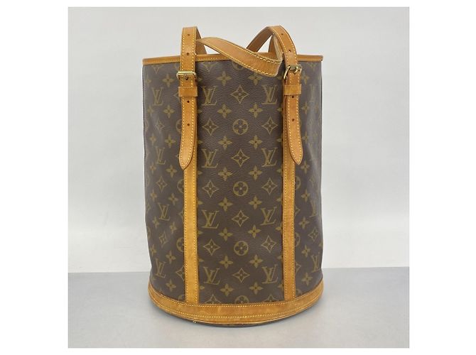 Borsa Tote Bucket GM Monogram Louis Vuitton Marrone - vista 13