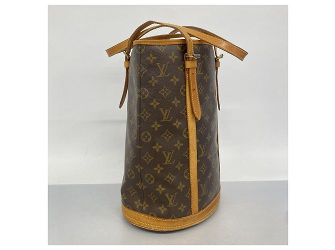 Borsa Tote Bucket GM Monogram Louis Vuitton Marrone - vista 2