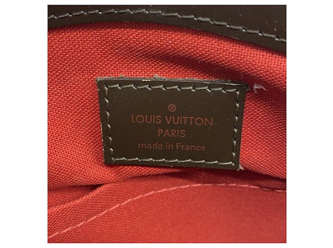 Borsa Louis Vuitton Damier Verona PM in Ebano Damier ebene - vista 5
