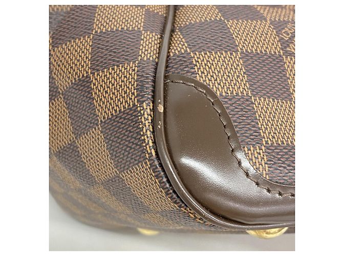 Borsa Louis Vuitton Damier Verona PM in Ebano Damier ebene - vista 6