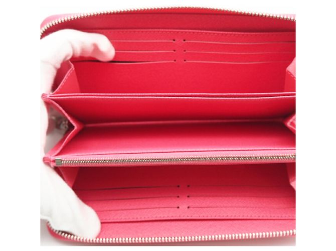 Cartera Zippy Epi de Louis Vuitton en cuero rosa - vista 10
