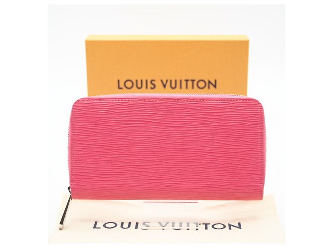Cartera Zippy Epi de Louis Vuitton en cuero rosa - vista 2