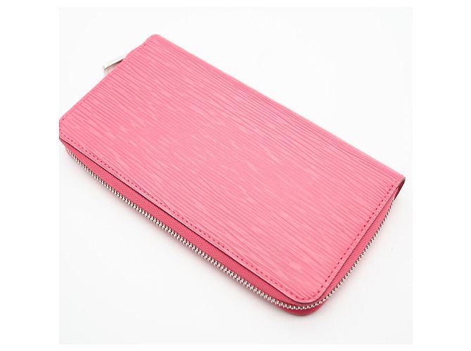 Cartera Zippy Epi de Louis Vuitton en cuero rosa - vista 4