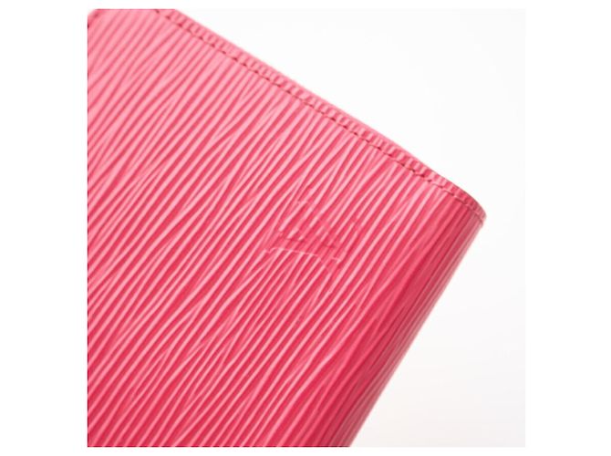 Cartera Zippy Epi de Louis Vuitton en cuero rosa - vista 9