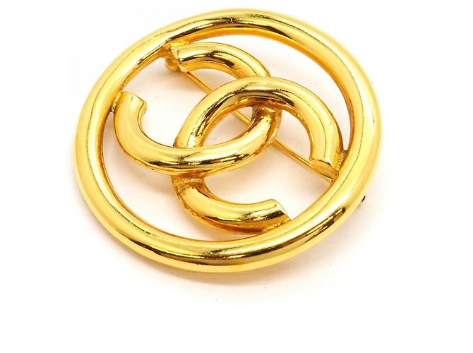 Timeless Spilla circolare Coco Mark di Chanel D'oro - vue 2