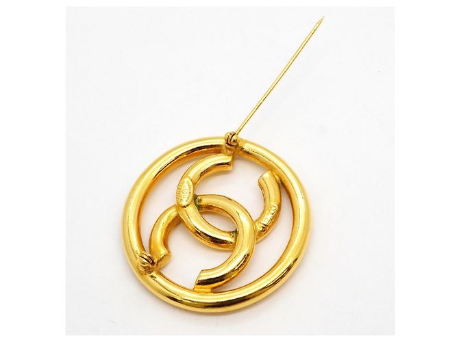 Timeless Spilla circolare Coco Mark di Chanel D'oro - vue 7