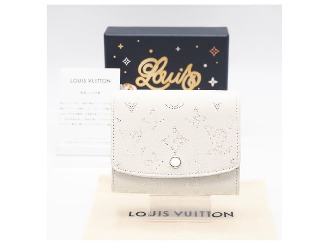 Billetera compacta bifold Mahina Iris de Louis Vuitton Blanco - vista 2