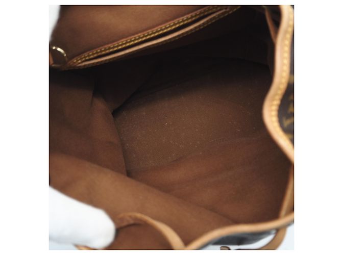 Louis Vuitton Monogram Mini Montsouris Rucksack Braun - Ansicht 12