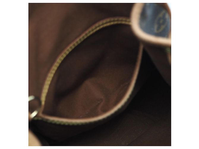 Louis Vuitton Monogram Mini Montsouris Rucksack Braun - Ansicht 13