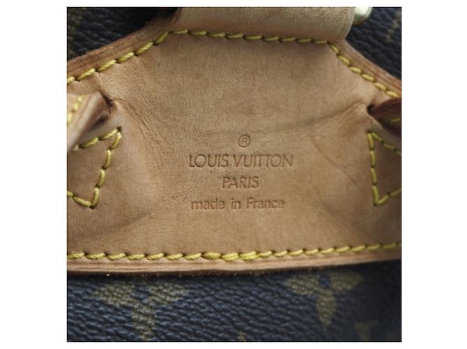 Louis Vuitton Monogram Mini Montsouris Rucksack Braun - Ansicht 14