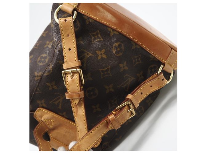 Louis Vuitton Monogram Mini Montsouris Rucksack Braun - Ansicht 9