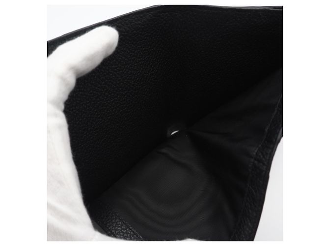 Billetera compacta triangular Vitello Micrograin de Prada - Ansicht 14