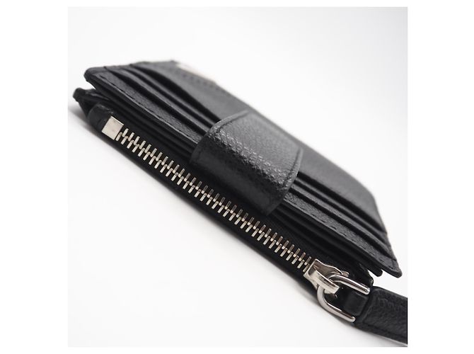Billetera compacta triangular Vitello Micrograin de Prada - Ansicht 5