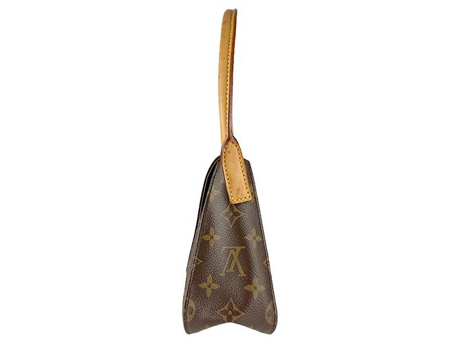 Borsa a Spalla Mini Looping Monogramma Louis Vuitton Marrone - vista 2