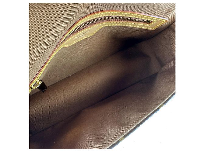 Borsa a Spalla Mini Looping Monogramma Louis Vuitton Marrone - vista 5